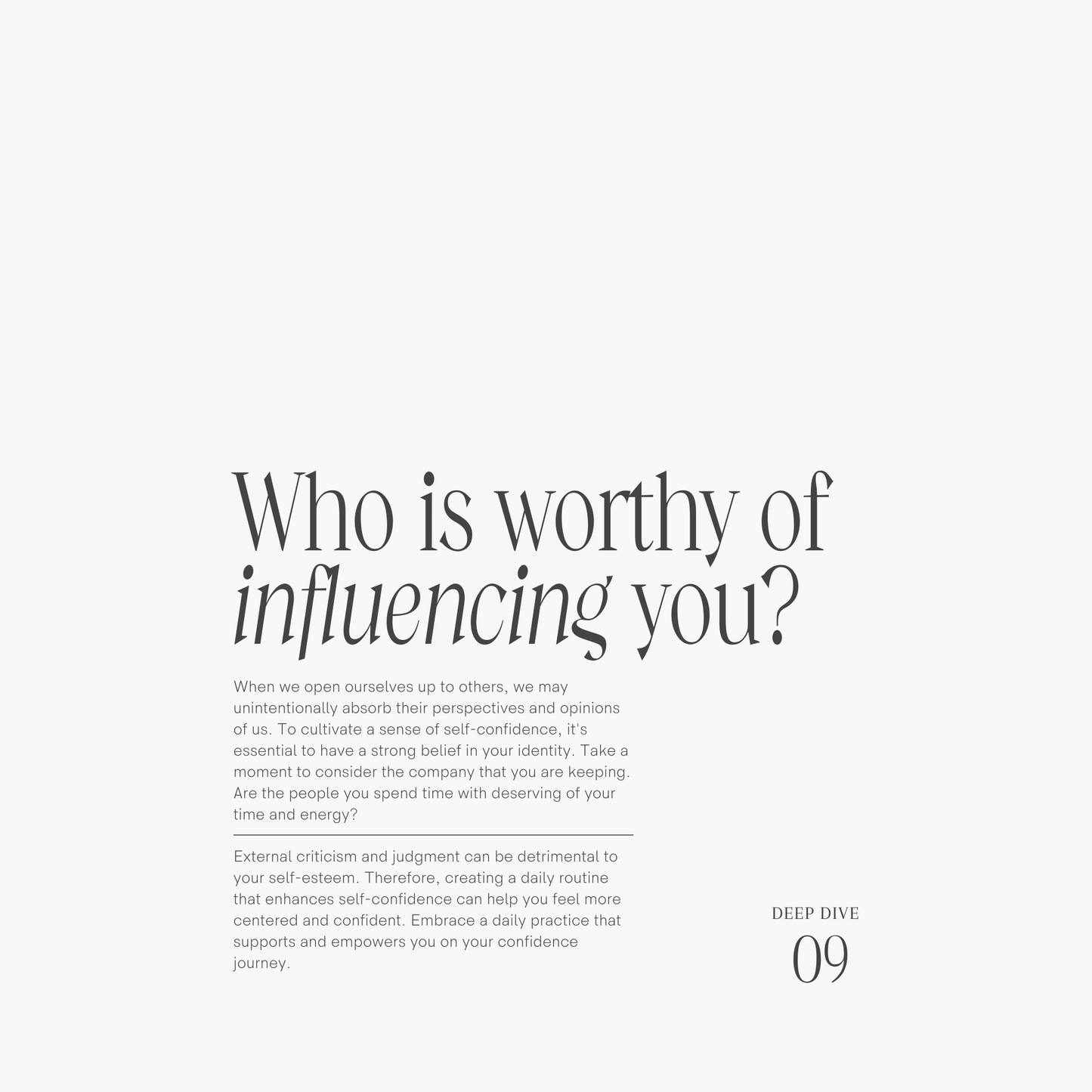 Self-Confidence Journal Digital Ebook