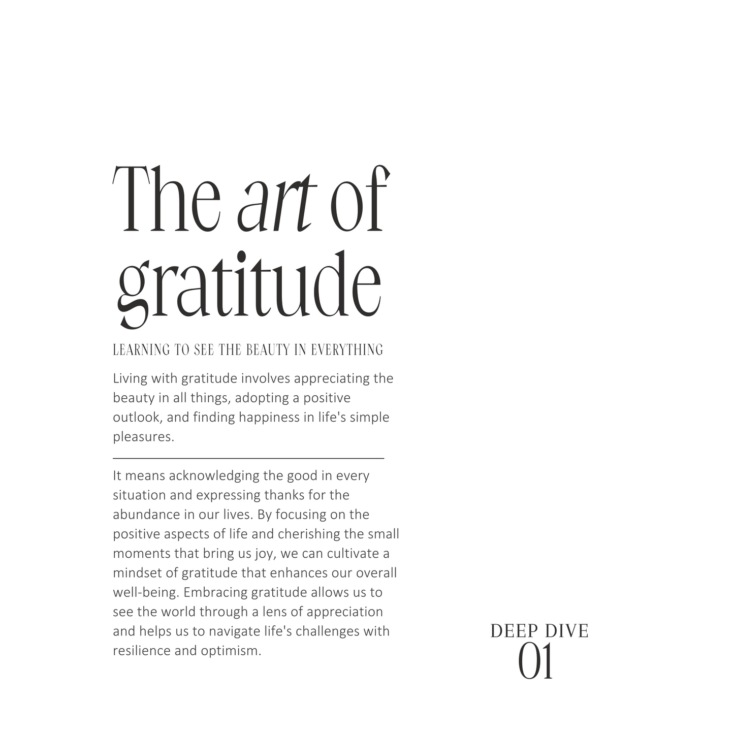 Gratitude Journal Digital Ebook
