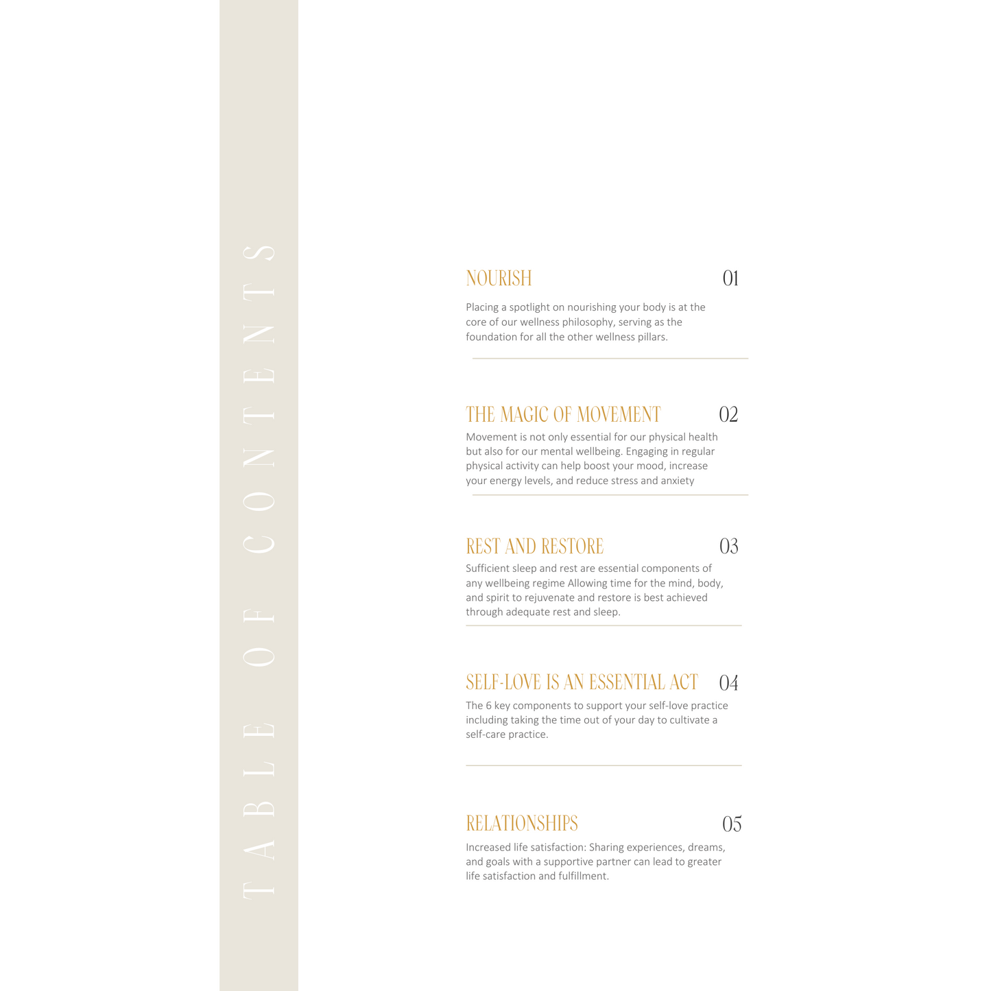 Wellbeing Journal Digital Ebook