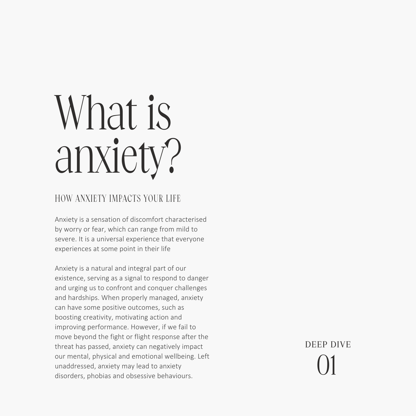 Managing Your Anxiety Journal Paperback