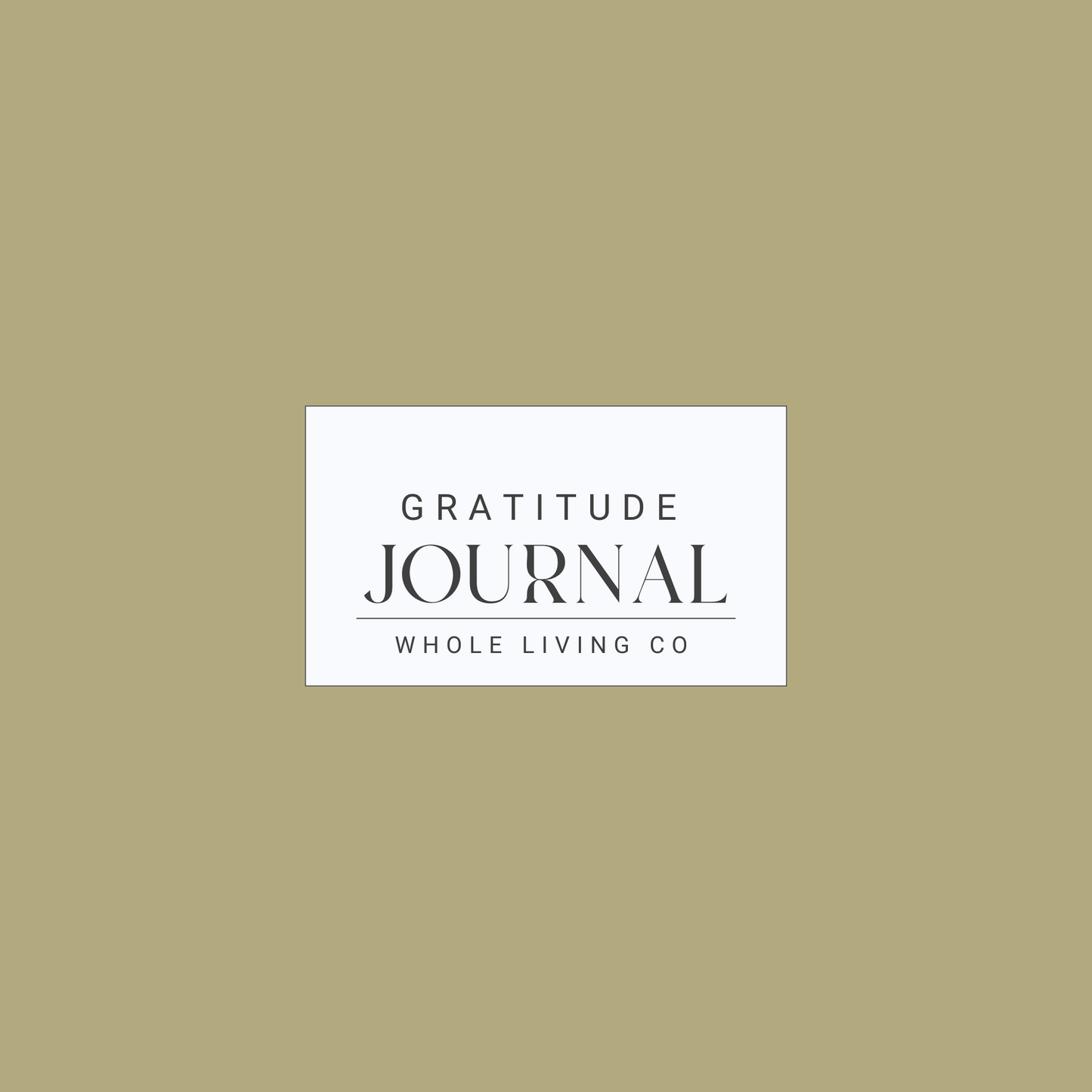 Gratitude Journal Digital Ebook